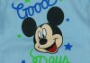 Disney Mickey "Good Days" hosszú ujjú baba body kék