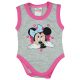 Disney Minnie ujjatlan baba body szürke