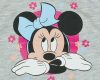 Disney Minnie ujjatlan baba body szürke