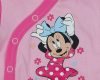 Disney Minnie virágos hosszú ujjú baba body rózsaszín