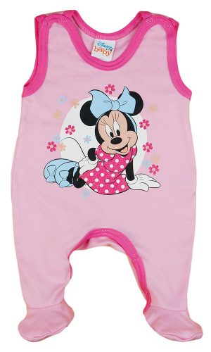 Disney Minnie virágos ujjatlan rugdalózó