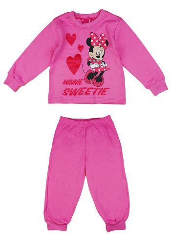 Disney Minnie szívecskés glitteres pizsama