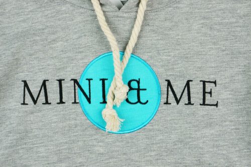 Mini&Me kapucnis lányka pulóver