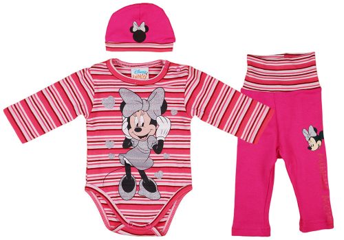 Disney Minnie szívecskés 3 részes baba szett