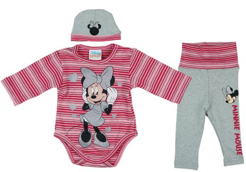 Disney Minnie szívecskés 3 részes baba szett