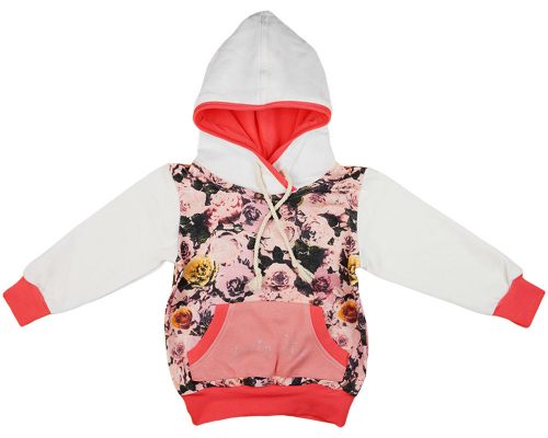 Rózsa mintás lányka szabadidő szett