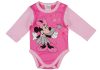 Disney Minnie tündéres hosszú ujjú baba body pink