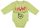 "Vagány kiscsaj vagyok" feliratos hosszú ujjú baba body zöld