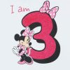 Disney Minnie szülinapos body 3 éves