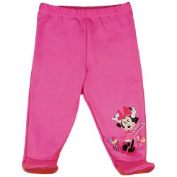 Disney Minnie virágos, belül bolyhos baba nadrág