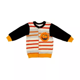 Halloween tökös baba kardigán