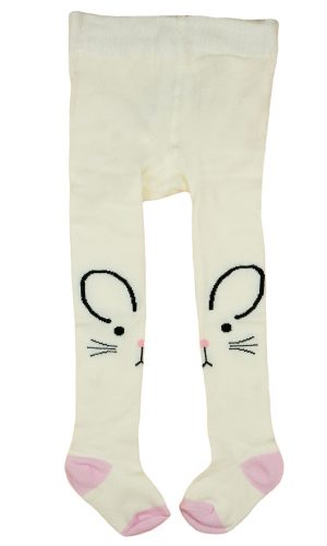 ABR Mintás baba/gyerek vastag harisnyanadrág - Nyers - (68-74)