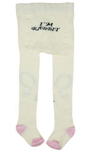 ABR Mintás baba/gyerek vastag harisnyanadrág - Nyers - (68-74)