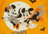 Disney Mickey Minnie Halloween hosszú ujjú póló