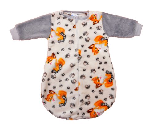 Mintás hosszú ujjú wellsoft hálózsák 3,5 TOG