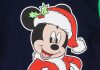 Disney Mickey karácsonyi baba body kék