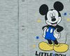 Disney Mickey hosszú ujjú pamut rugdalózó