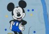 Disney Mickey, belül bolyhos, hosszú ujjú rugdalózó