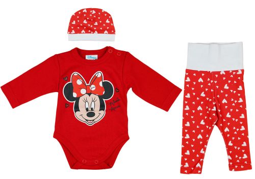 Disney Minnie szívecskés 3 részes baba szett