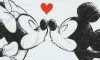Disney Minnie&Mickey hosszú ujjú lányka tunika