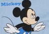 Disney Mickey vékony pamut hosszú ujjú rugdalózó