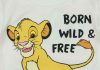 Disney The Lion King/Az oroszlánkirály hosszú ujjú baba body nyers