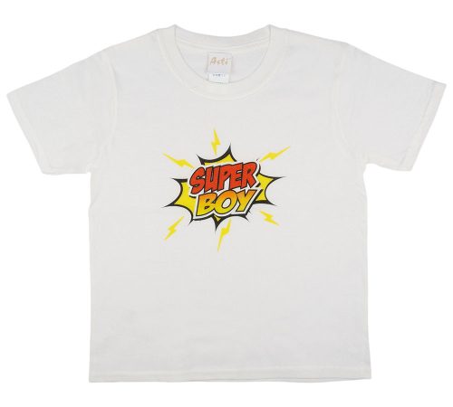 "Super boy" feliratos fiú póló