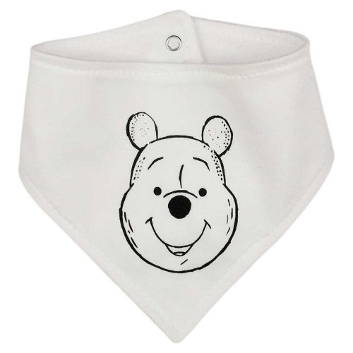 ABR Patentos nyálkendő - Fehér - Micimackó