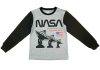 2 részes kisfiú pamut pizsama NASA mintával