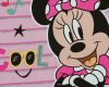 Rövid ujjú kislány nyári ruha Minnie egér mintával