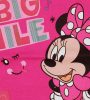 Rövid ujjú kislány pamut póló Minnie egérrel