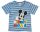 Rövid ujjú fiú póló Mickey mintával színes felirattal