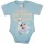 Rövid ujjú űrhajós baba body Mickey egér mintával kék