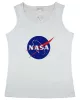 Ujjatlan női pamut atléta NASA logóval