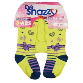 Mintás kislány csúszásgátlós harisnyanadrág