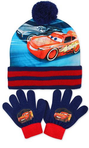 Disney Cars/Verdák sapka, kesztyű szett