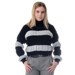 Kötött lány pulóver