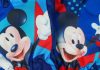 Vízlepergetős bélelt öt ujjas kesztyű Mickey egér mintával