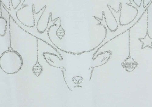 Hosszú ujjú kislány ruha karácsonyi mintával