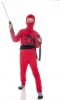 Ninja piros fiú jelmez