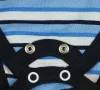 Rövid ujjú dupla patentos baba body