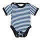 Rövid ujjú dupla patentos baba body