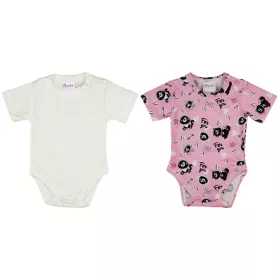 Rövid ujjú baba body szett