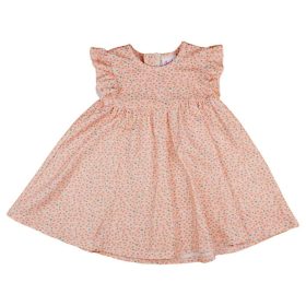 Ujjatlan mintás baba kislány ruha