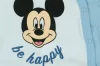 ABR Hosszú ujjú pamut rugi - Kék - Mickey egér (68)