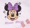 Rövid ujjú baba napozó Minnie egér mintával