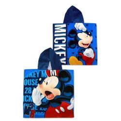 Disney Mickey mintás kapucnis fürdőponcsó