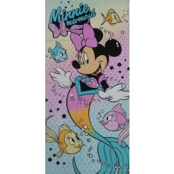 Disney Minnie sellős mintás pamut strandtörölköző