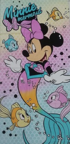 Disney Minnie sellős mintás pamut strandtörölköző