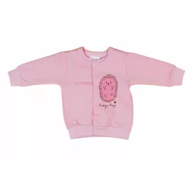 Belül bolyhos kislány baba kocsikabát sünis mintával